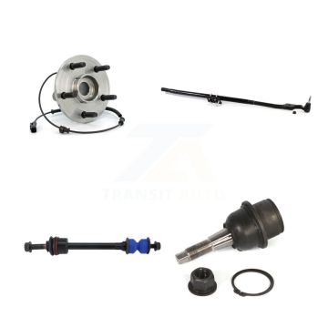 Front Right Hub Bearing Lower Ball Joint Outer Tie Rod End Link Kit For 2011 Ram 1500 4WD K7T-104702