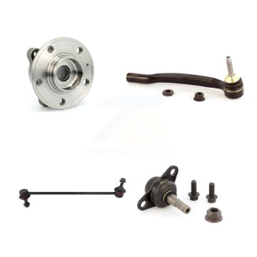 Front Right Hub Bearing Lower Ball Joint Outer Tie Rod & Sway Bar Link Kit For Volvo XC90 K7T-104705