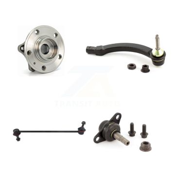 Front Right Hub Bearing Lower Ball Joint Outer Tie Rod & Sway Bar Link Kit For Volvo S60 K7T-104706