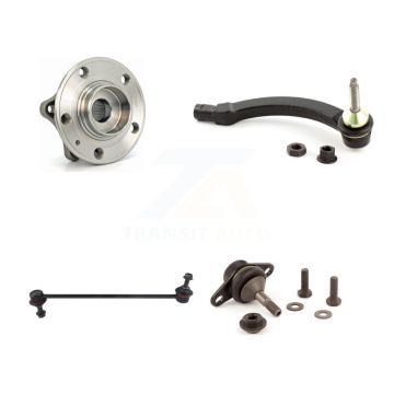 Front Right Hub Bearing Lower Ball Joint Outer Tie Rod End Link Kit For Volvo S60 V70 S80 K7T-104707