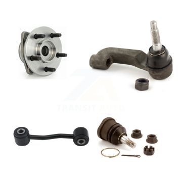 Front Right Bearing Lower Ball Joint Outer Tie Rod Link Kit For 2005 Jeep Liberty Non-ABS K7T-104723