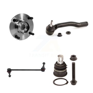 Front Right Hub Bearing Lower Ball Joint Outer Tie Rod End Link Kit For Nissan Versa Cube K7T-104725