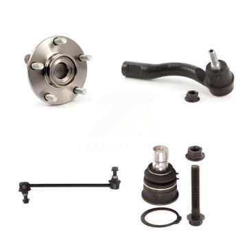 Front Right Bearing Lower Ball Joint Outer Tie Rod Link Kit For 07-12 Nissan Sentra 2.5L K7T-104728