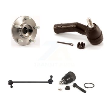 Front Right Bearing Assembly Lower Ball Joint Outer Tie Rod Sway Bar Link Kit For Mazda 3 K7T-104739