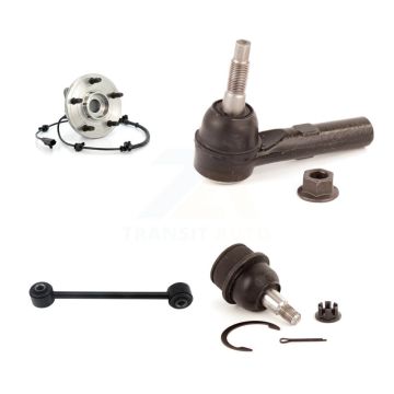 Front Right Hub Bearing Lower Ball Joint Outer Tie Rod & Link Kit For Jeep Grand Cherokee K7T-104741