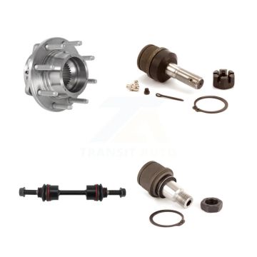 Front Hub Bearing Upper Lower Ball Joint And Link Kit For Ford F-350 Super Duty F-250 4WD K7T-104754