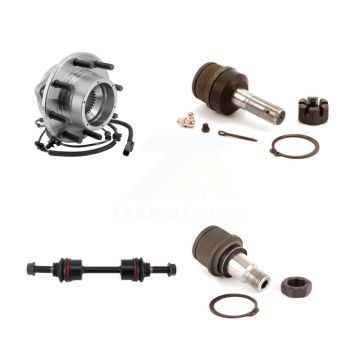 Front Hub Bearing Upper Lower Ball Joint Sway Bar Link Kit For Ford F-350 Super Duty 4WD K7T-104755