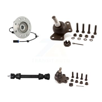 Front Hub Bearing Upper Lower Ball Joint Link Kit For K3500 Chevrolet GMC K2500 Suburban K7T-104789