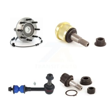 Front Hub Bearing Upper Lower Ball Joint Sway Bar Stabilizer Link Kit For Dodge Ram 3500 K7T-104796