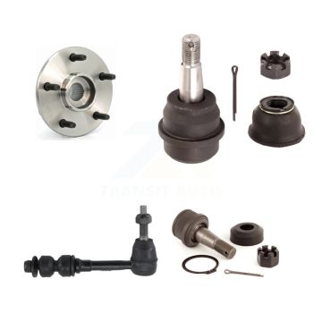 Front Hub Bearing Upper Lower Ball Joint Link Kit For Dodge Ram 1500 4WD with 2-Wheel ABS K7T-104800