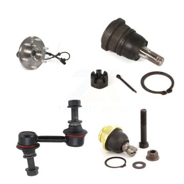 Front Bearing Upper Lower Ball Joint Sway Bar Stabilizer Link Kit For Nissan TITAN Armada K7T-104815