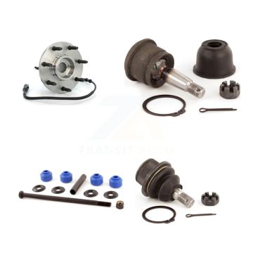 Front Bearing Upper Lower Ball Joint & Link Kit For Ford F-150 Heritage With 7 Lug Wheels K7T-104817