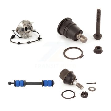 Front Bearing Upper Lower Ball Joint & Link Kit For Chevrolet Trailblazer GMC Envoy Saab K7T-104822