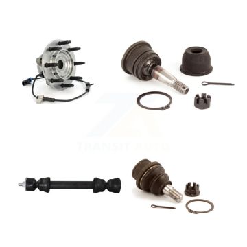 Front Hub Bearing Upper Lower Ball Joint Link Kit For Chevrolet Silverado 1500 GMC Sierra K7T-104823