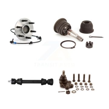 Front Hub Bearing Upper Lower Ball Joint Link Kit For Chevrolet Silverado 1500 GMC Sierra K7T-104824