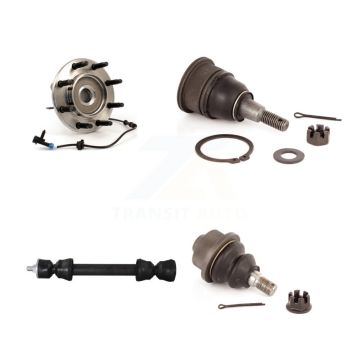 Front Bearing Upper Lower Ball Joint Link Kit For Chevrolet GMC Sierra 2500 HD Silverado K7T-104833