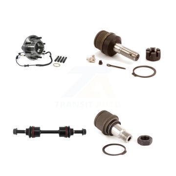 Front Hub Bearing Upper Lower Ball Joint Link Kit For 2011-2016 Ford F-350 Super Duty 4WD K7T-104835