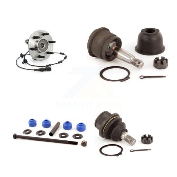 Front Hub Bearing Upper Lower Ball Joint & Link Kit For Ford Expedition Lincoln Navigator K7T-104837