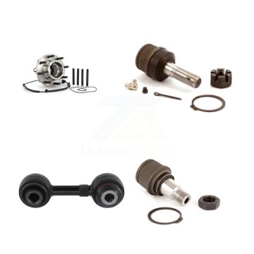 Front Hub Bearing Upper Lower Ball Joint And Link Kit For Ford F-350 Super Duty F-250 4WD K7T-104844