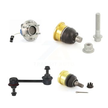 Front Hub Bearing Upper Lower Ball Joint & Sway Bar Link Kit For 2004-2007 Cadillac CTS V K7T-104849