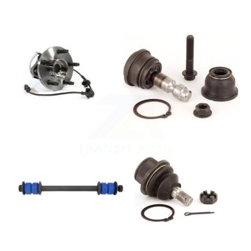 Front Hub Bearing Upper Lower Ball Joint & Sway Bar Link Kit For Ford Ranger Mazda B4000 K7T-104853