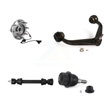 Front Hub Bearing Lower Ball Joint Upper Control Arm Link Kit For GMC Sierra 3500 HD 4WD K7T-104862