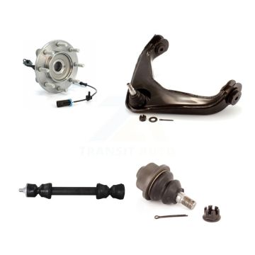 Front Hub Bearing Lower Ball Joint Upper Arm & Link Kit For GMC Sierra 3500 HD Chevrolet K7T-104868
