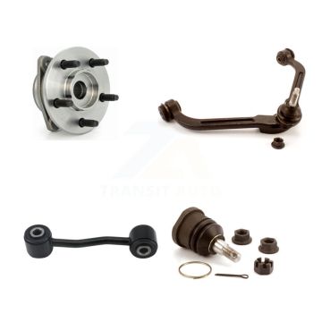 Front Bearing Lower Ball Joint Upper Control Arm & Link Kit For 2005 Jeep Liberty Non-ABS K7T-104888