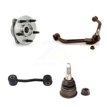 Front Bearing Lower Ball Joint Upper Control Arm Link Kit For 02-04 Jeep Liberty Non-ABS K7T-104889