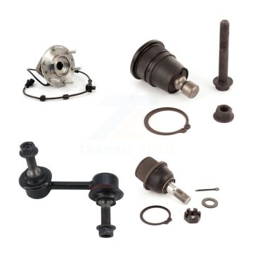 Front Right Bearing Upper Lower Ball Joint & Link Kit For GMC Chevrolet Envoy Trailblazer K7T-104905