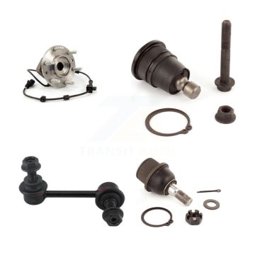 Front Right Bearing Upper Lower Ball Joint & Link Kit For Chevrolet GMC Trailblazer Envoy K7T-104906