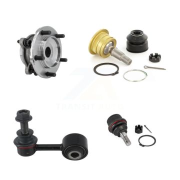Front Right Hub Bearing Upper Lower Ball Joint And Link Kit For Toyota Tundra Sequoia 4WD K7T-104909