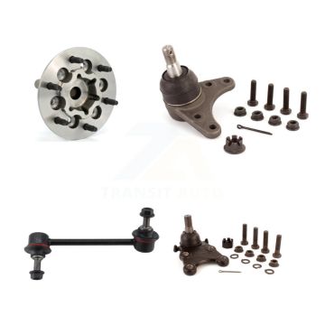 Front Right Hub Bearing Upper Lower Ball Joint Link Kit For Chevrolet Colorado GMC Canyon K7T-104914