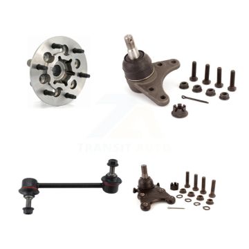 Front Right Bearing Upper Lower Ball Joint & Sway Bar Stabilizer Link Kit For GMC Canyon K7T-104915