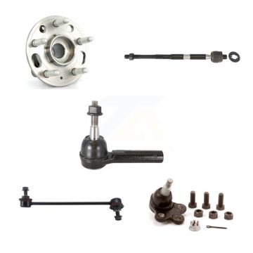 Front Right Hub Bearing Lower Ball Joint Tie Rod Link Kit (5Pc) For Chevrolet Equinox GMC K7T-104916