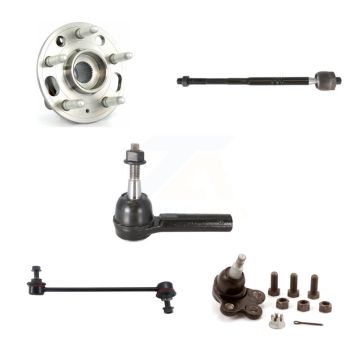Front Right Hub Bearing Lower Ball Joint Tie Rod Link Kit (5Pc) For Chevrolet Equinox GMC K7T-104917