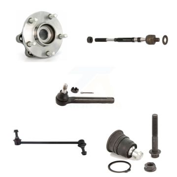 Front Right Bearing Lower Ball Joint Tie Rod & Link Kit (5Pc) For 2003-2004 Nissan Murano K7T-104918