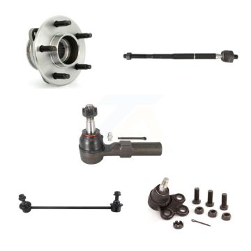 Front Right Bearing Lower Ball Joint Tie Rod Link Kit (5Pc) For Pontiac Torrent Chevrolet K7T-104921