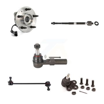 Front Right Bearing Lower Ball Joint Tie Rod Link Kit (5Pc) For Chevrolet Equinox Pontiac K7T-104927