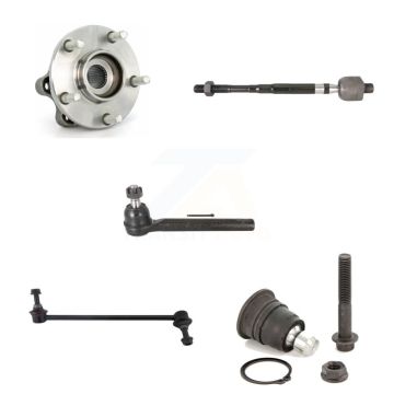Front Right Bearing Lower Ball Joint Tie Rod & Link Kit (5Pc) For 2005-2007 Nissan Murano K7T-104931