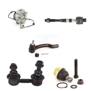 Front Right Bearing Lower Ball Joint Tie Rod & Link Kit (5Pc) For Nissan Frontier Xterra K7T-104934