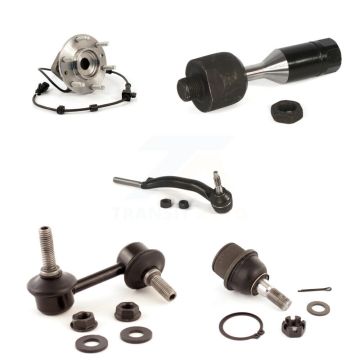 Front Right Bearing Lower Ball Joint Tie Rod & Link Kit (5Pc) For GMC Envoy Chevrolet XL K7T-104937