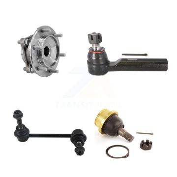 Front Right Bearing Lower Ball Joint Outer Tie Rod & Link Kit For 05-23 Toyota Tacoma 4WD K7T-104949