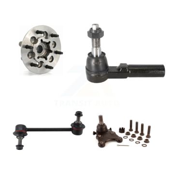 Front Right Bearing Lower Ball Joint Outer Tie Rod & Link Kit For Chevrolet Colorado GMC K7T-104952