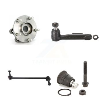 Front Right Bearing Lower Ball Joint Outer Tie Rod & Link Kit For 2004-2009 Nissan Quest K7T-104954
