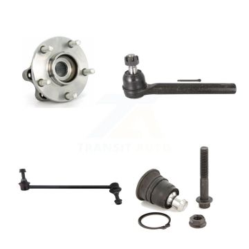 Front Right Bearing Lower Ball Joint Outer Tie Rod & Link Kit For 2005-2007 Nissan Murano K7T-104955
