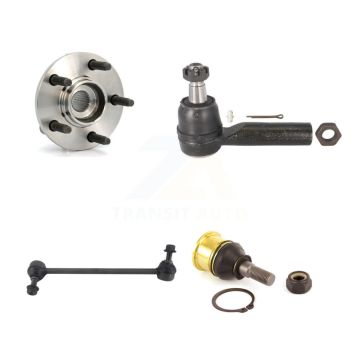 Front Right Bearing Lower Ball Joint Outer Tie Rod Link Kit For Ford Taurus Mercury Sable K7T-104956