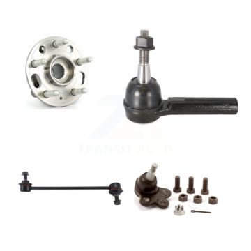 Front Right Hub Bearing Lower Ball Joint Outer Tie Rod Link Kit For Chevrolet Equinox GMC K7T-104958