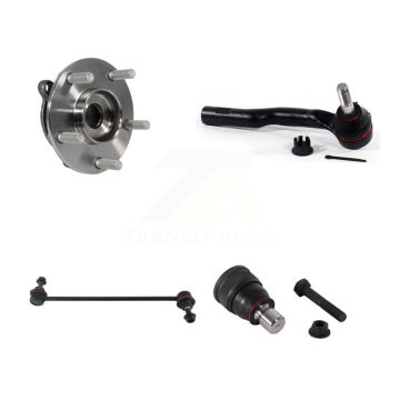 Front Right Bearing Lower Ball Joint Outer Tie Rod & Sway Bar Link Kit For Mazda 3 Sport K7T-104965
