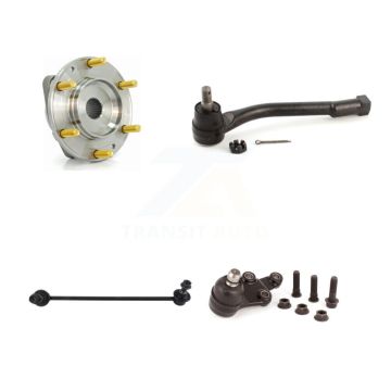 Front Right Hub Bearing Lower Ball Joint Outer Tie Rod & Link Kit For Kia Sedona Hyundai K7T-104966